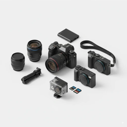 Cameras e fotografia